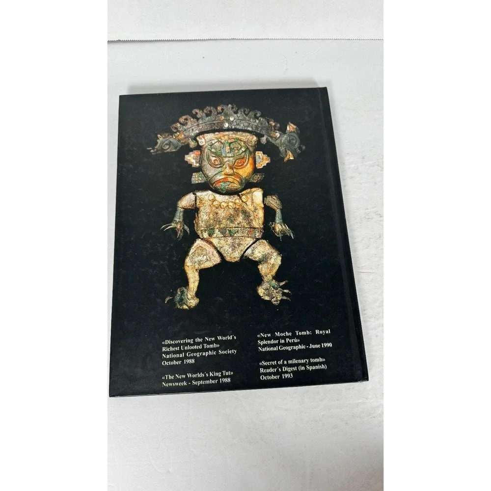 Sipan Discovery Research Walter Alva 2003 Signed Moche Archaeology Peru